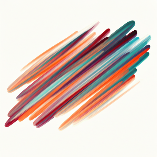 Colorful abstract brush stroke background