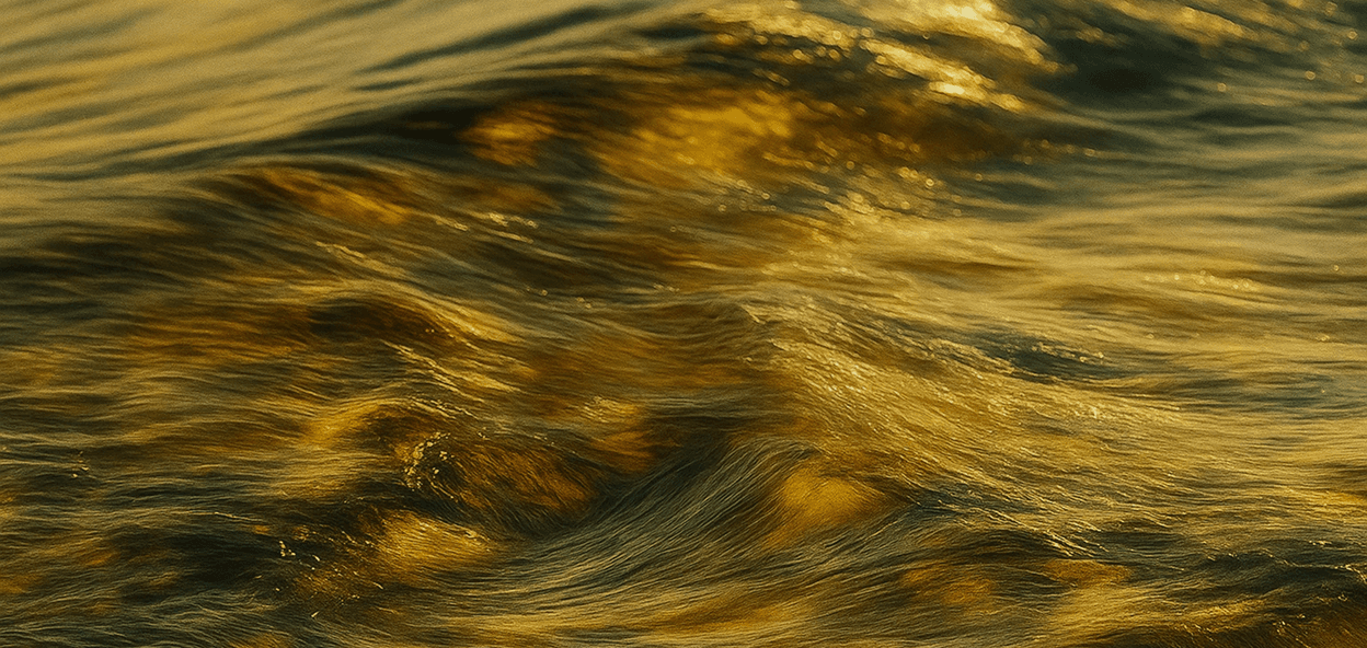 Golden motion artwork for the Orchestral Adventure track